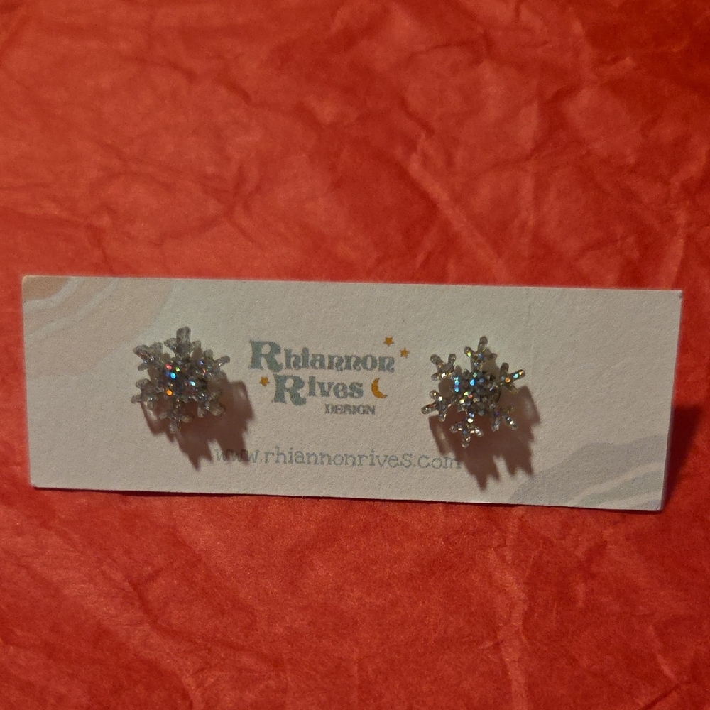 Rhiannon Rives Snowflake Earrings